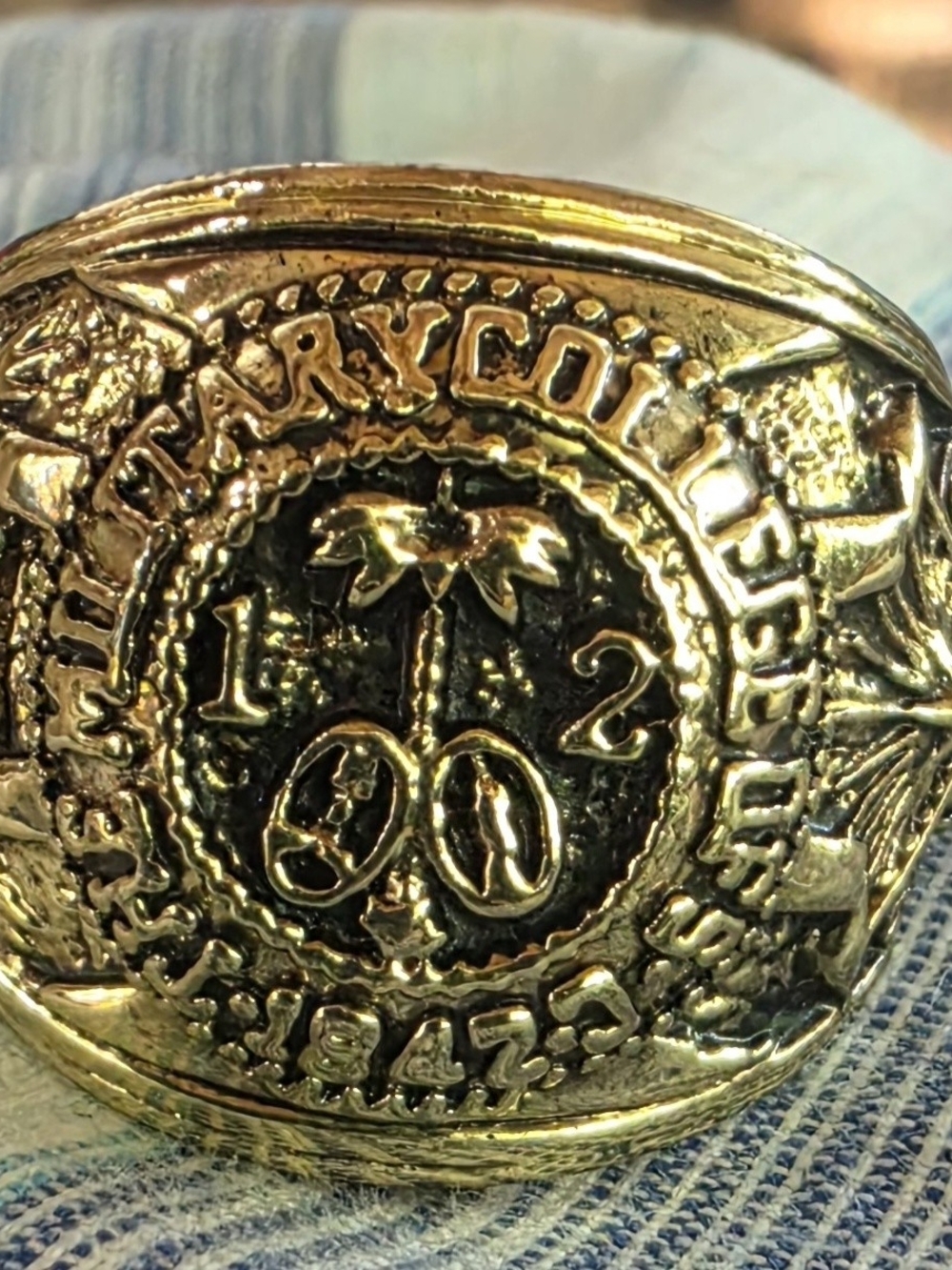 Citadel University Ring by Frank Underwood Size 10